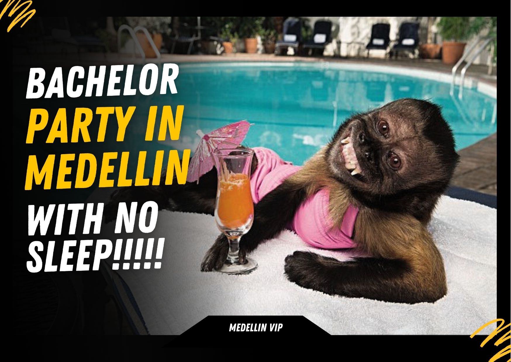 A Bachelor Party in Medellin with no Sleep is part of an Epic Trip