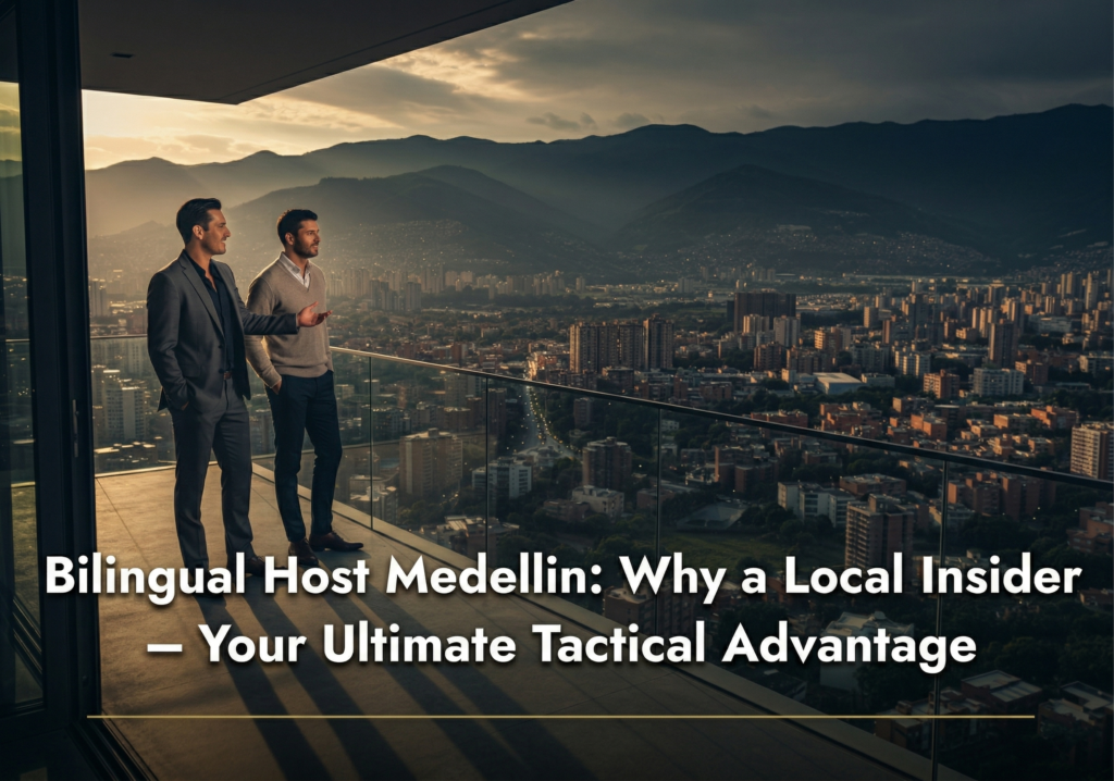 Bilingual Host Medellin: Why a Local Insider is Your Ultimate Tactical Advantage