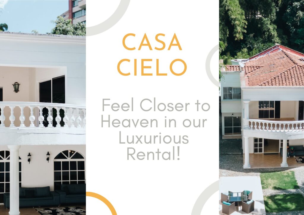 Casa Cielo A Luxurios Rental House in Medellin