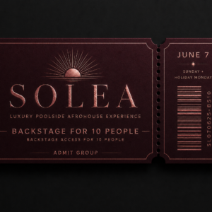 Backstage VIP Medellín Luxury Party (10 People)
