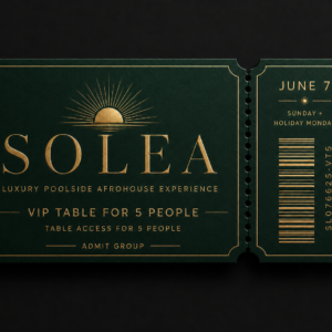 VIP Table Medellín Luxury Pool Party (5 People)