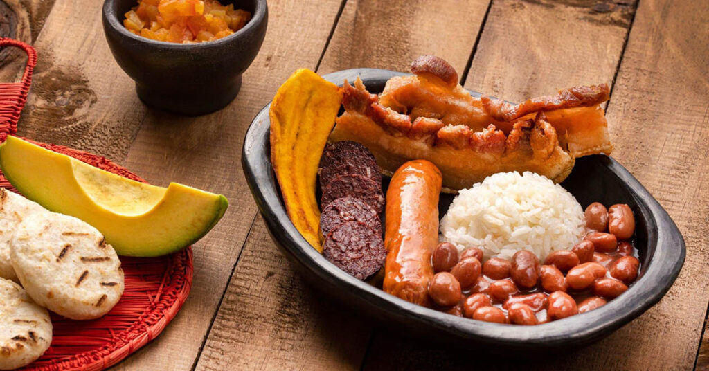 Colombian Dishes in Medellin