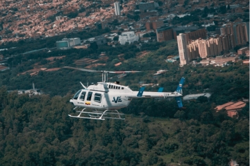 Helicopter tour medellin