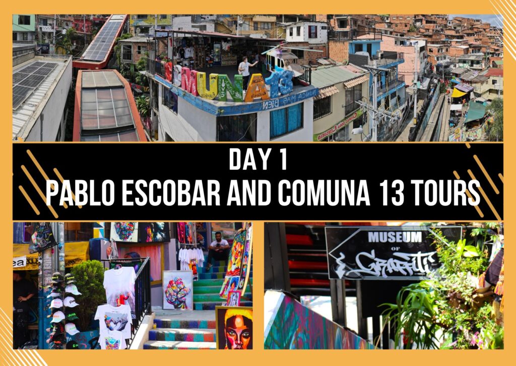 Pablo Escobar and Comuna 13 tour in Medellin