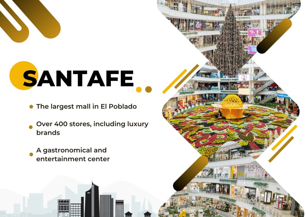 Santafe Shopping Mall in Medellin