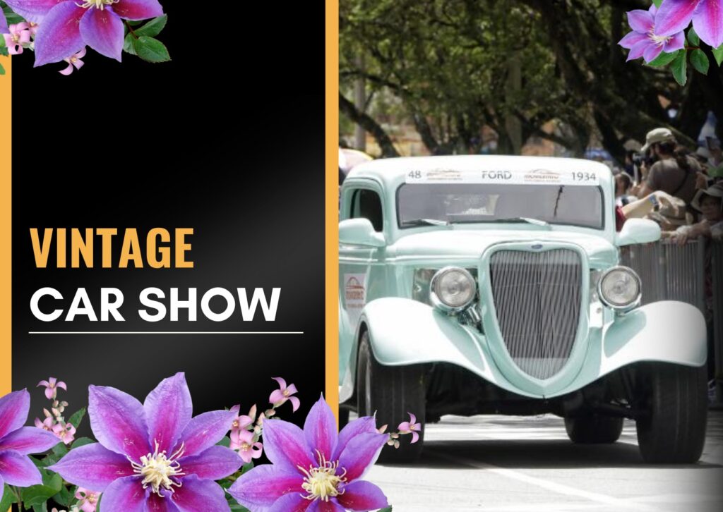 Vintage Car Show at Feria de Flores