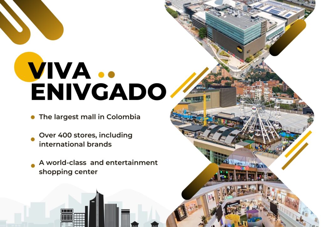 Viva Envigado Shopping Mall in Medellin